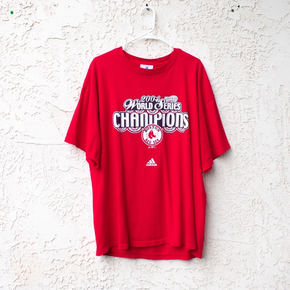Red Sox '04 World Series Vintage Shirt